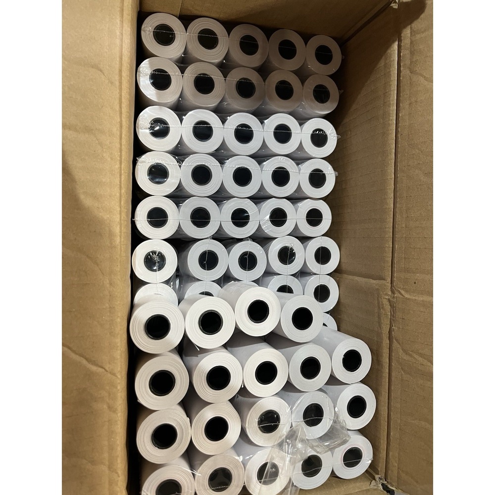 119 Rolls Thermal Paper Receipt Rolls POS Cash Register 2.25in‎ x 50ft